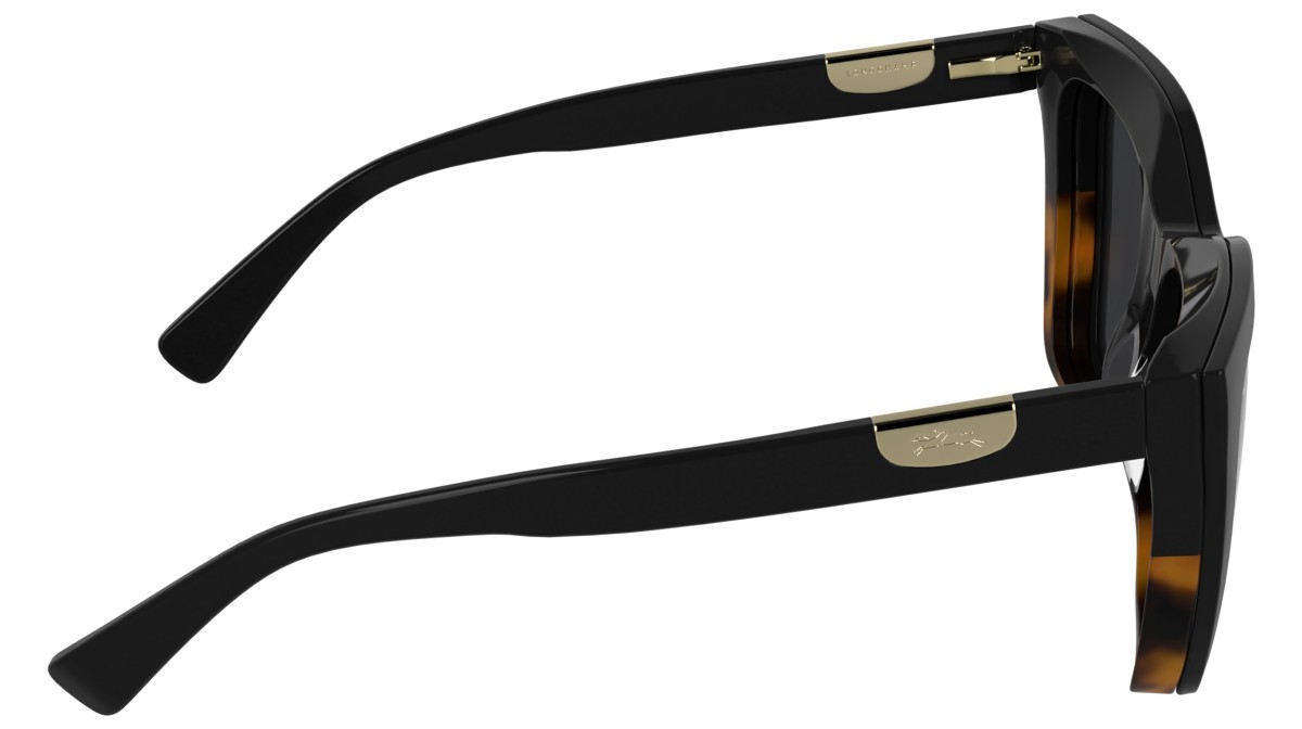 Occhiali da vista Longchamp LO2786MAG-SET (011) colore black & havana/black forma farfalla lenti solid grey