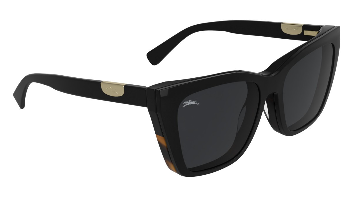 Occhiali da vista Longchamp LO2786MAG-SET (011) colore black & havana/black forma farfalla lenti solid grey