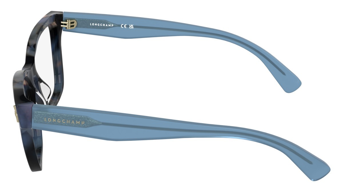 Occhiali da vista Longchamp LO2794 (436) colore blue black havana forma rettangolare 