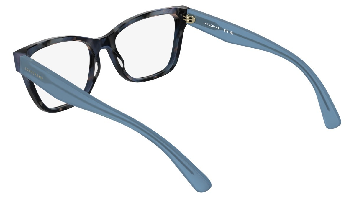 Occhiali da vista Longchamp LO2794 (436) colore blue black havana forma rettangolare 