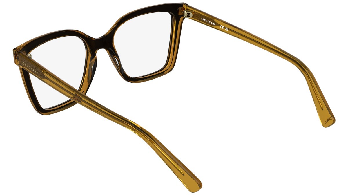 Occhiali da vista Longchamp LO2795 (014) colore black/transparent brown forma rettangolare 