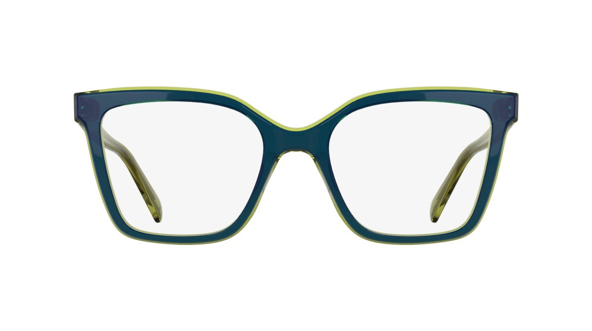 Occhiali da vista Longchamp LO2795 (413) colore transparent azure/green forma rettangolare 
