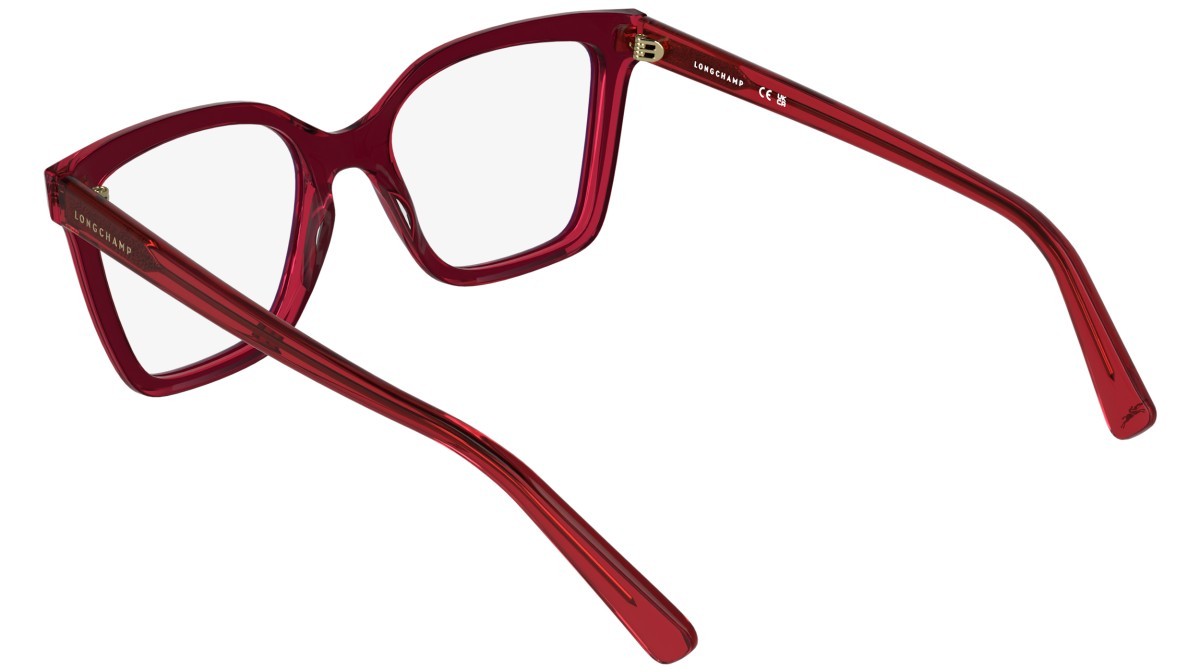 Eyeglasses Longchamp LO2795 (504) color opaline purple/transparent red shape rectangle 