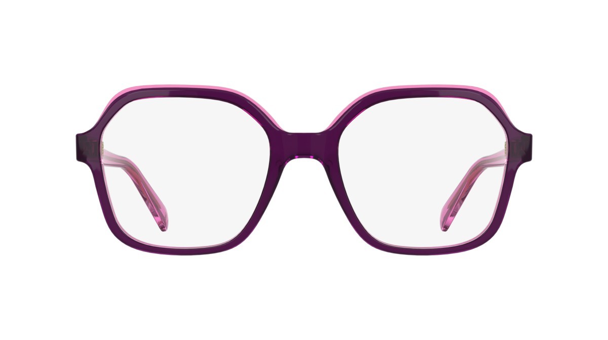 Occhiali da vista Longchamp LO2796 (506) colore transparent purple/fucsia forma quadrato 