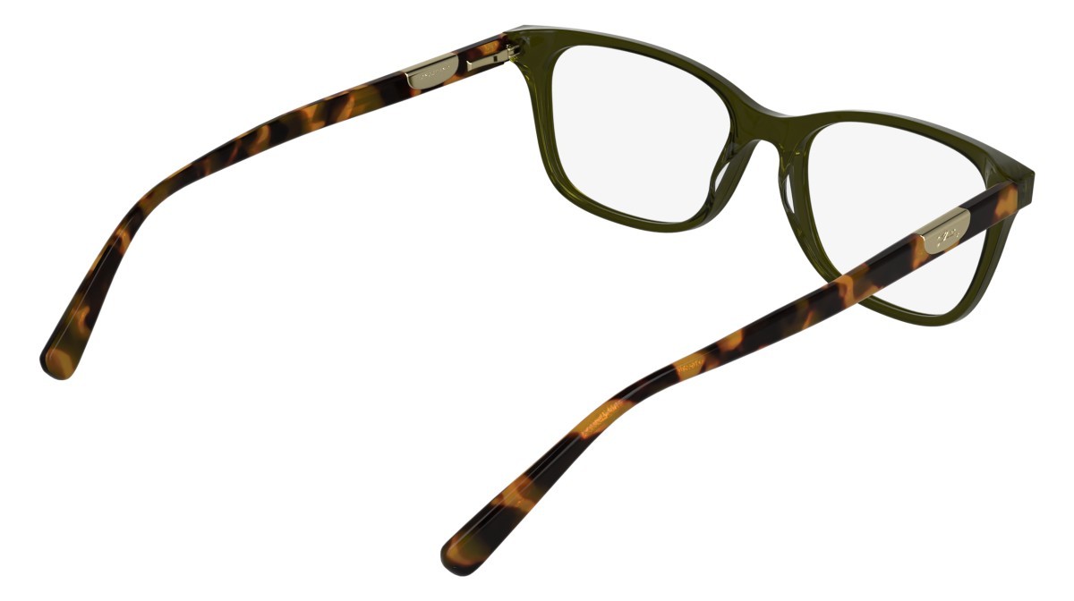 Occhiali da vista Longchamp LO2797 (319) colore transparent khaki forma rettangolare 