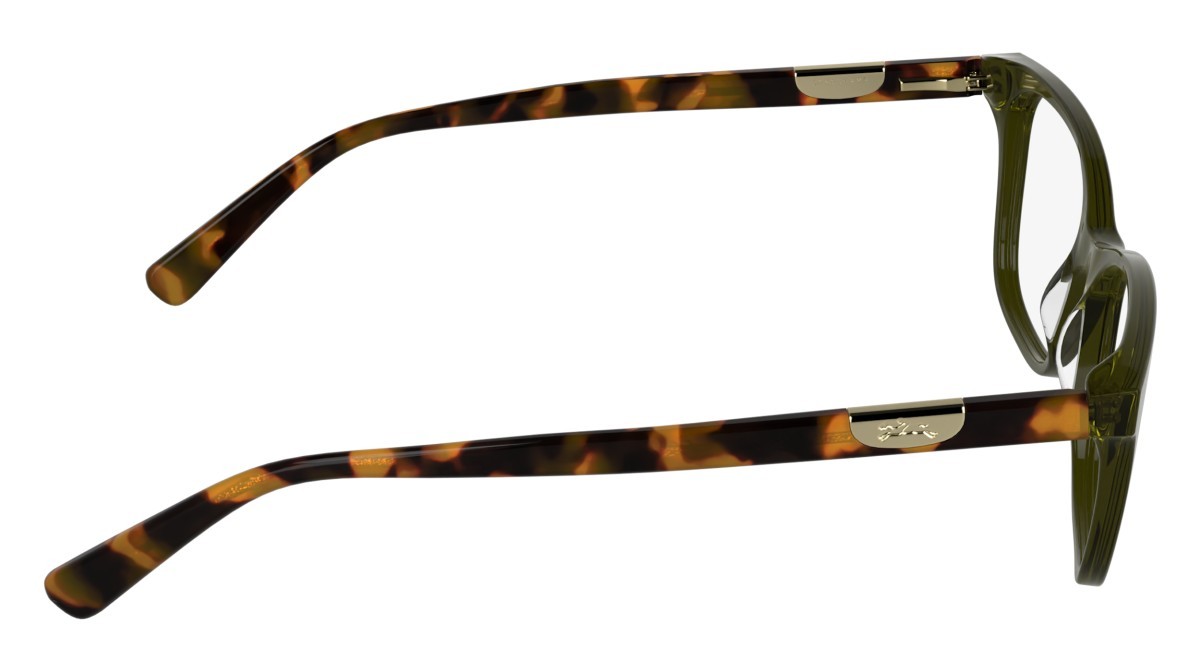 Occhiali da vista Longchamp LO2797 (319) colore transparent khaki forma rettangolare 