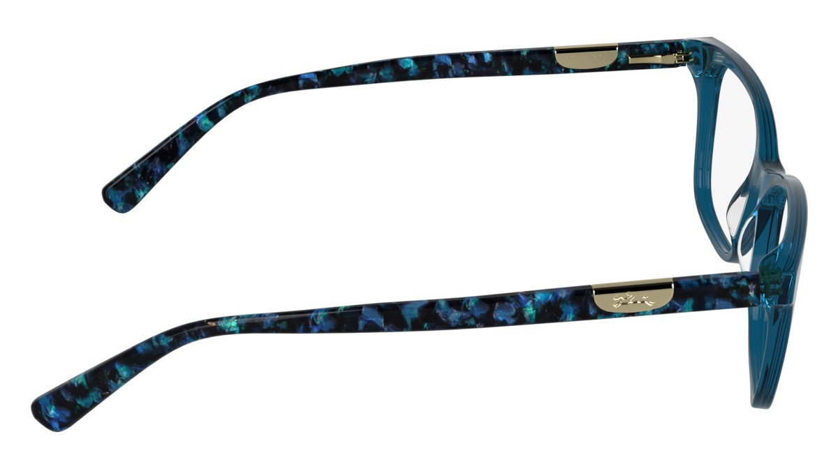 Eyeglasses Longchamp LO2797 (400) color transparent blue shape rectangle 
