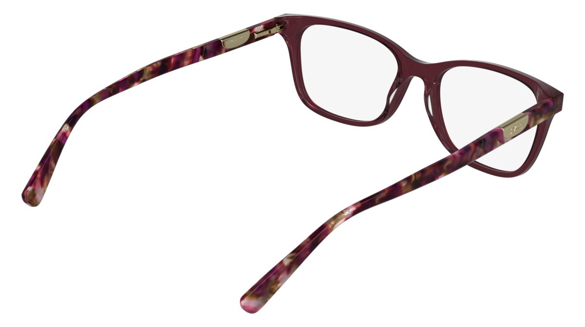Eyeglasses Longchamp LO2797 (609) color transparent wine shape rectangle 