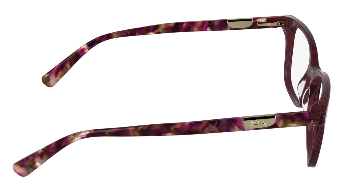 Eyeglasses Longchamp LO2797 (609) color transparent wine shape rectangle 