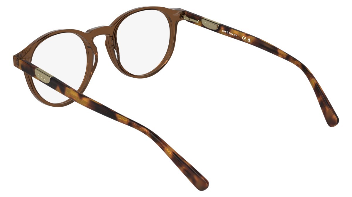 Eyeglasses Longchamp LO2798 (200) color transparent brown shape pantos 