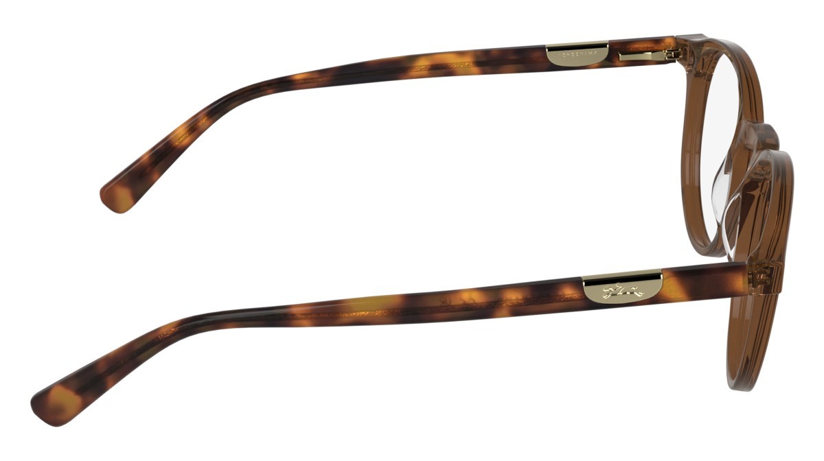 Eyeglasses Longchamp LO2798 (200) color transparent brown shape pantos 