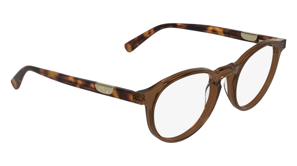 Eyeglasses Longchamp LO2798 (200) color transparent brown shape pantos 