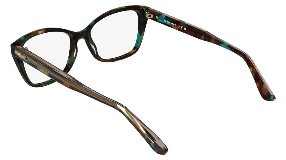 Occhiali da vista Longchamp LO2799 (309) colore green havana forma rettangolare 