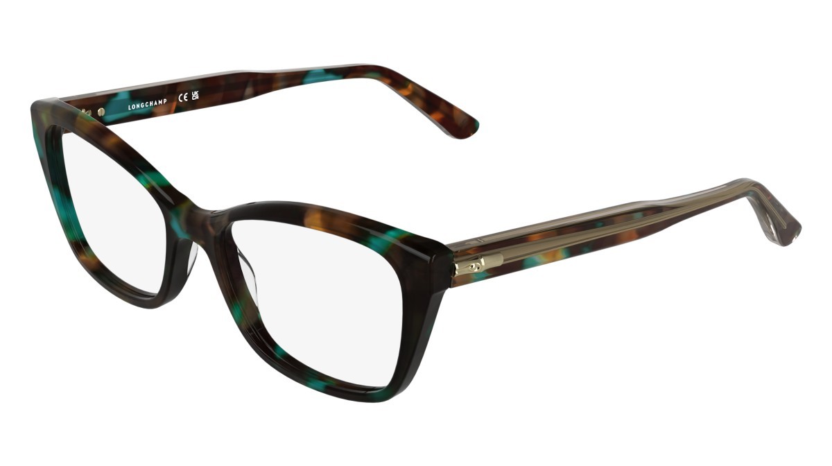 Occhiali da vista Longchamp LO2799 (309) colore green havana forma rettangolare 