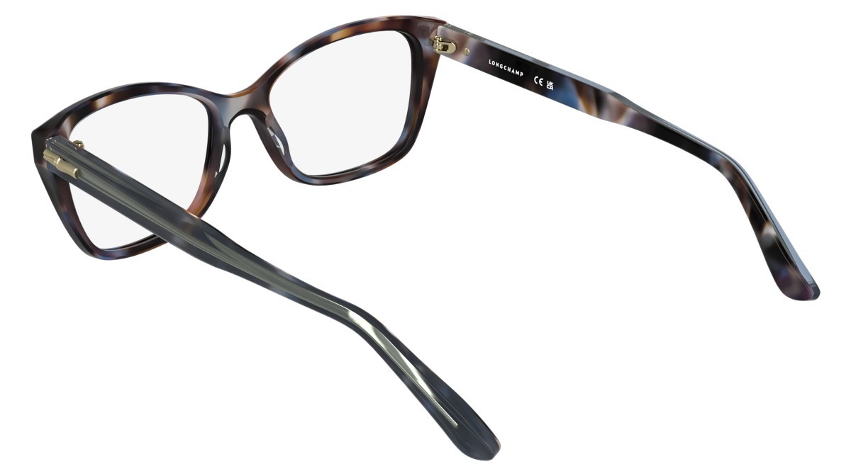 Occhiali da vista Longchamp LO2799 (430) colore blue havana forma rettangolare 