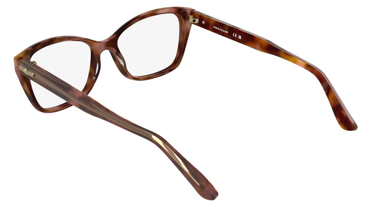 Occhiali da vista Longchamp LO2799 (690) colore rose havana forma rettangolare 
