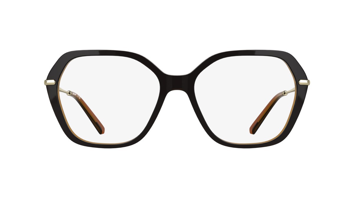 Occhiali da vista Longchamp LO2800 (014) colore black/transparent brown forma rettangolare 