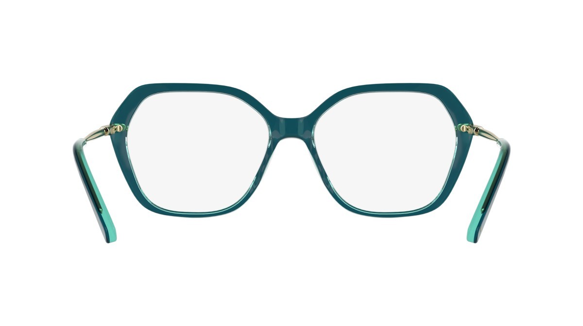 Occhiali da vista Longchamp LO2800 (435) colore transparent petrol/azure forma rettangolare 