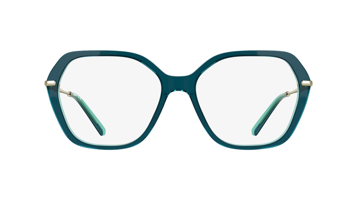 Occhiali da vista Longchamp LO2800 (435) colore transparent petrol/azure forma rettangolare 