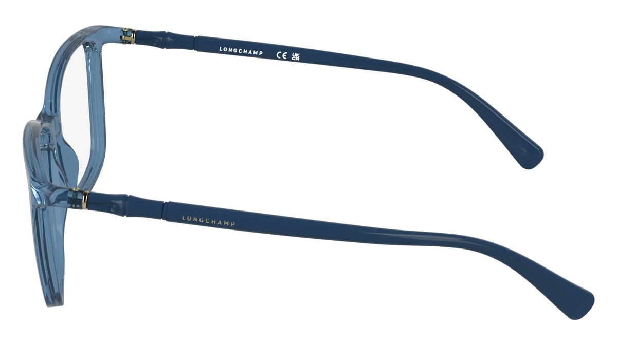 Occhiali da vista Longchamp LO2801 (400) colore transparent blue forma rettangolare 