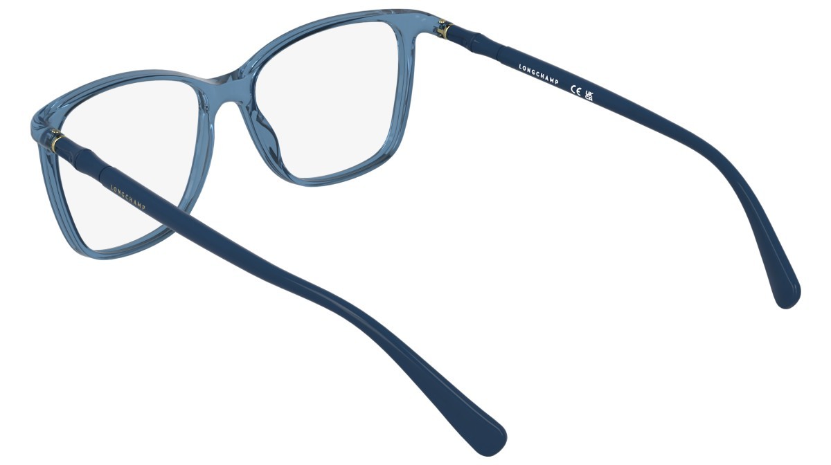Occhiali da vista Longchamp LO2801 (400) colore transparent blue forma rettangolare 
