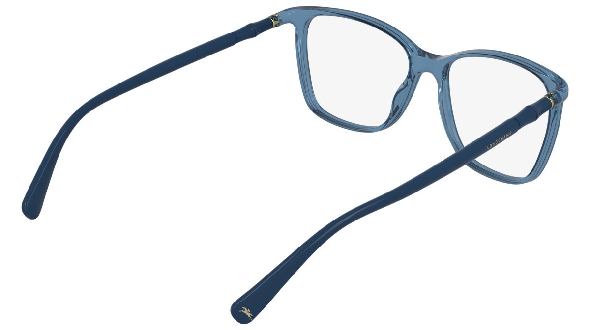 Occhiali da vista Longchamp LO2801 (400) colore transparent blue forma rettangolare 