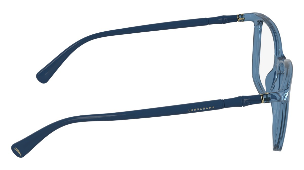 Occhiali da vista Longchamp LO2801 (400) colore transparent blue forma rettangolare 