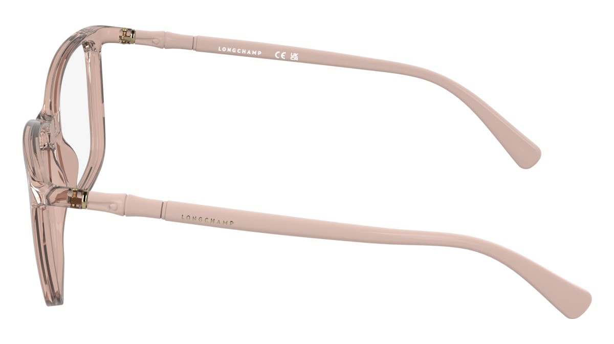 Eyeglasses Longchamp LO2801 (610) color transparent rose shape rectangle 