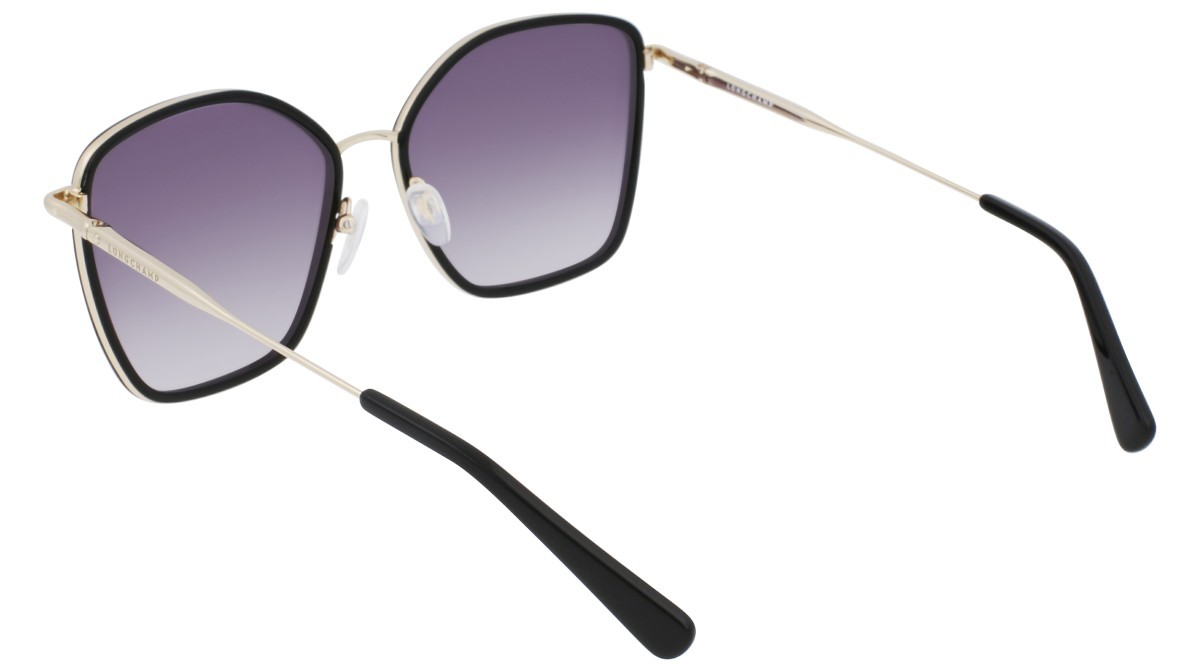 Occhiali da sole Longchamp LO685S N (722) colore gold/smoke forma rettangolare 