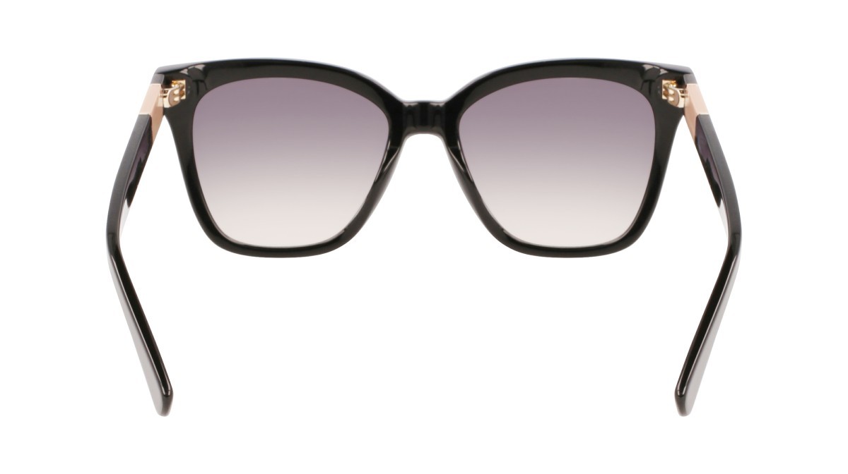 Sunglasses Longchamp LO696S N (001) color black shape rectangle 