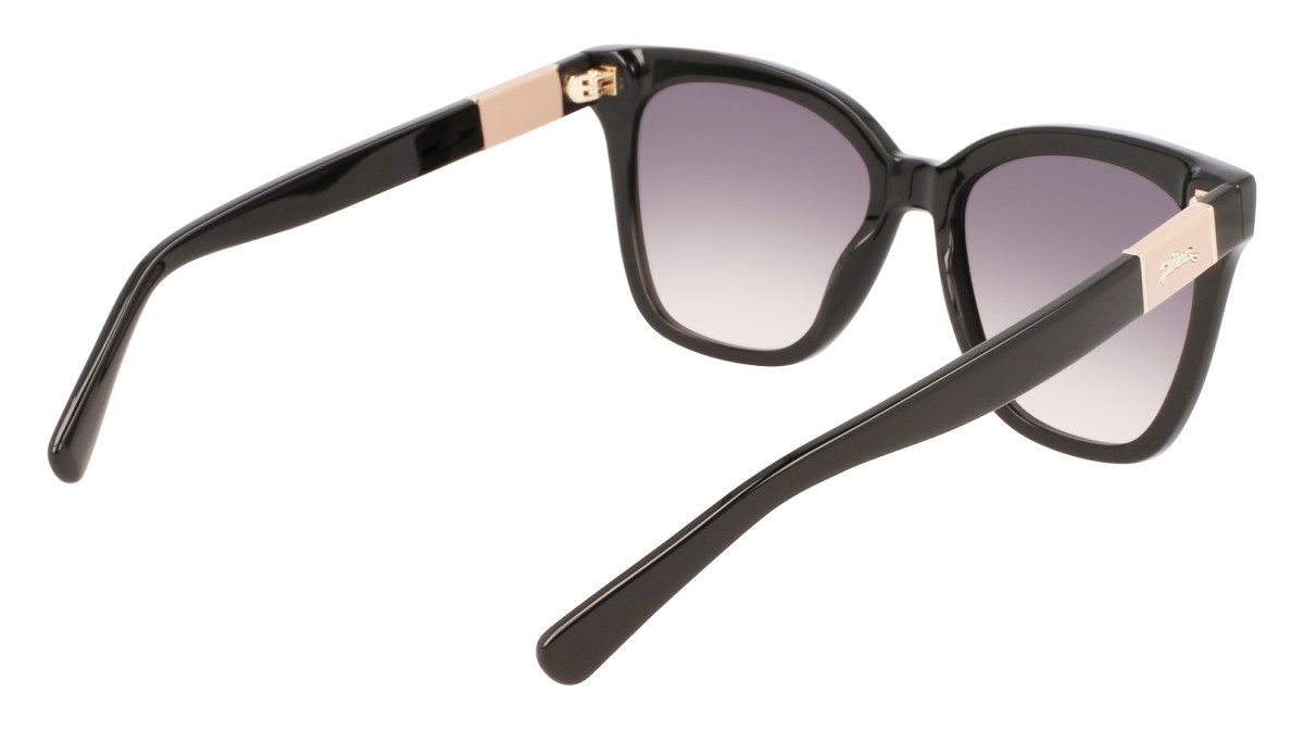 Sunglasses Longchamp LO696S N (001) color black shape rectangle 