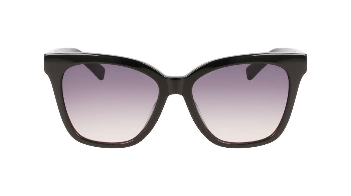 Sunglasses Longchamp LO696S N (001) color black shape rectangle 