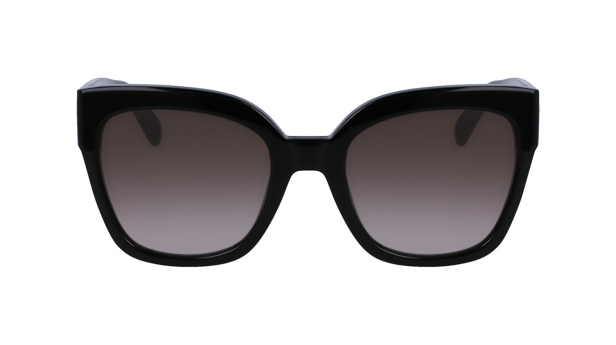 Occhiali da sole Longchamp LO717S (001) colore black forma pantos lenti gradient grey