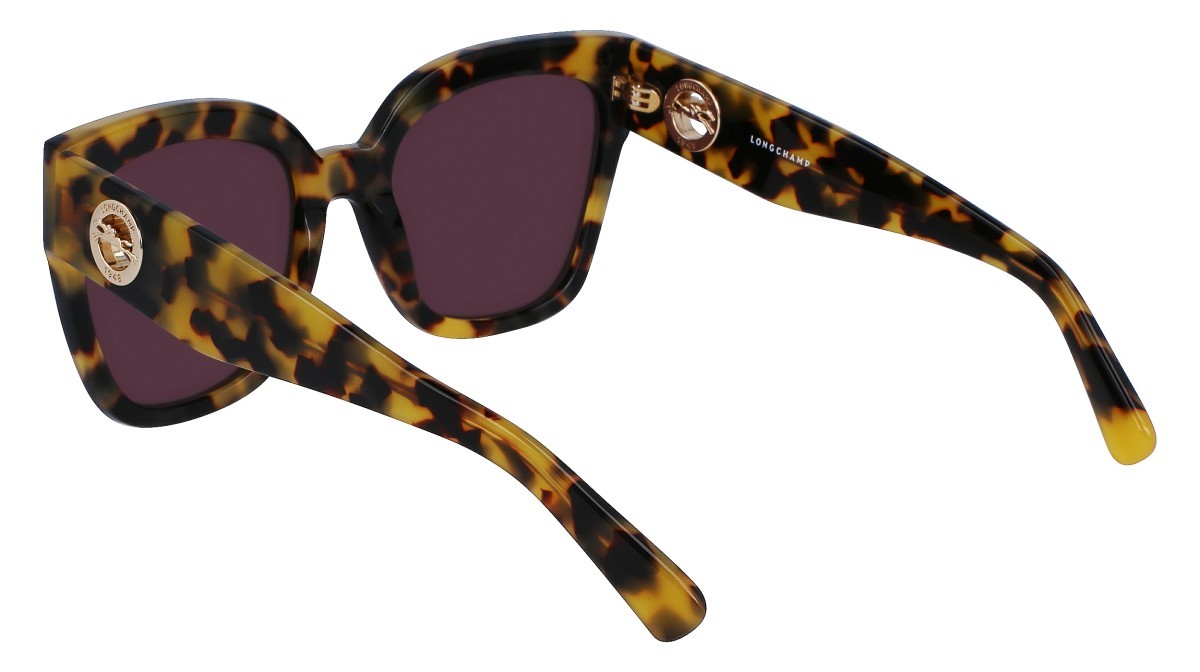 Sonnenbrillen Longchamp LO717S N (255) farbe tokyo havana form pantos gläser solid brown