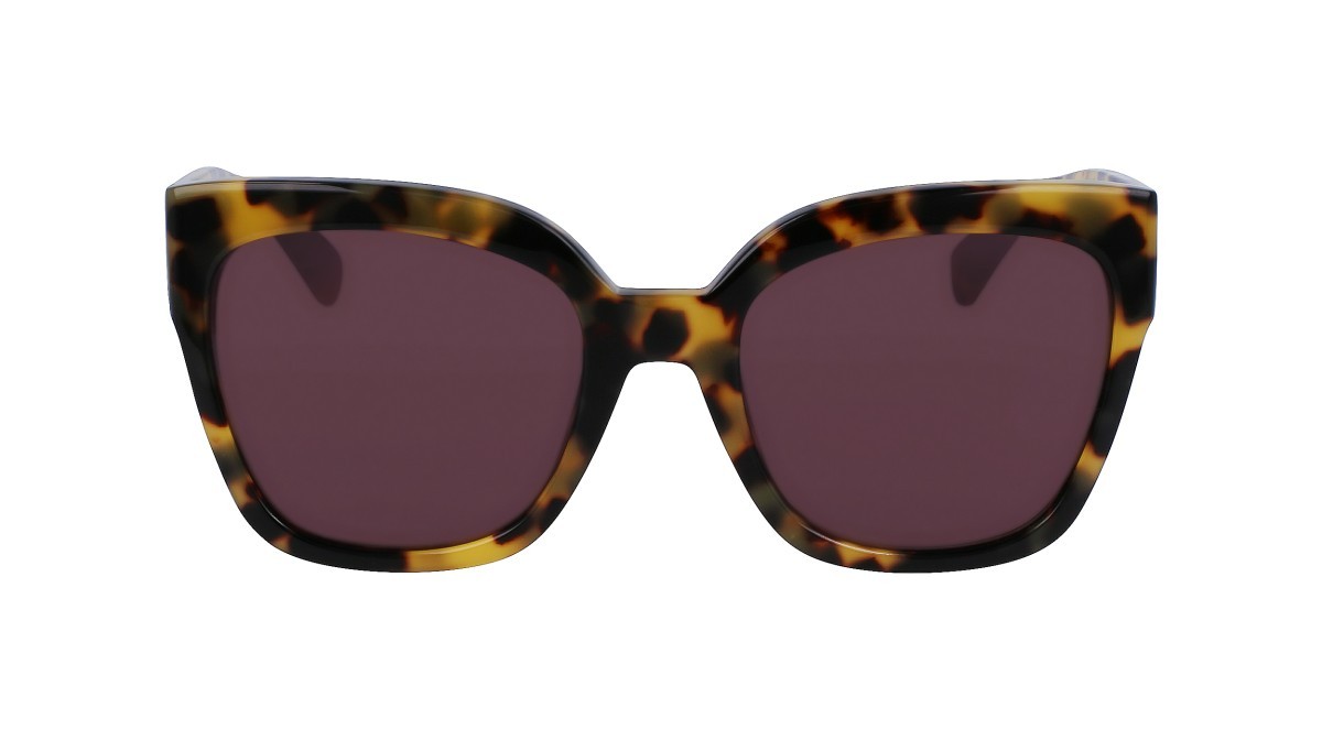 Sonnenbrillen Longchamp LO717S N (255) farbe tokyo havana form pantos gläser solid brown