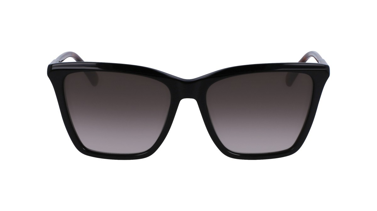 Occhiali da sole Longchamp LO719S (001) colore black forma rettangolare lenti gradient grey