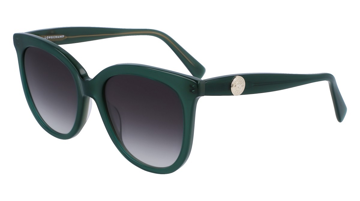 Sunglasses Longchamp LO731S (303) color green shape pantos lenses gradient green