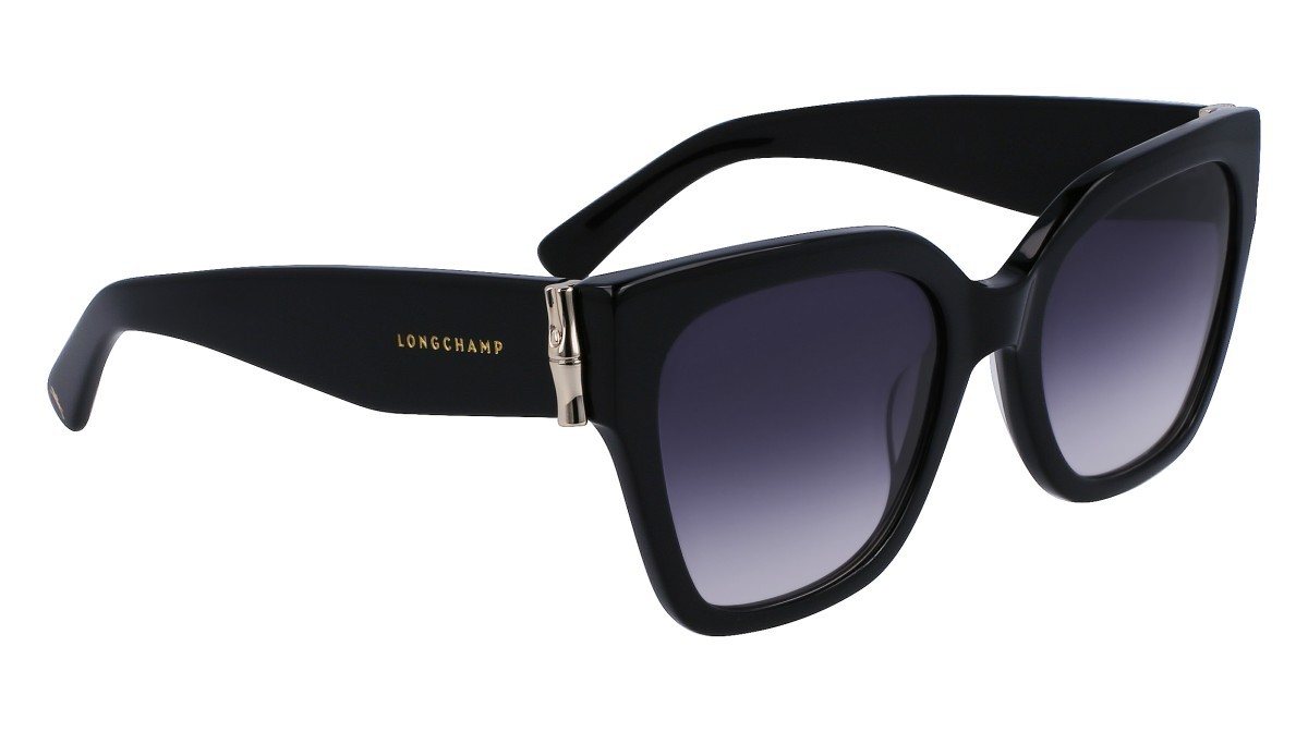 Occhiali da sole Longchamp LO732S N (001) colore black forma rettangolare 