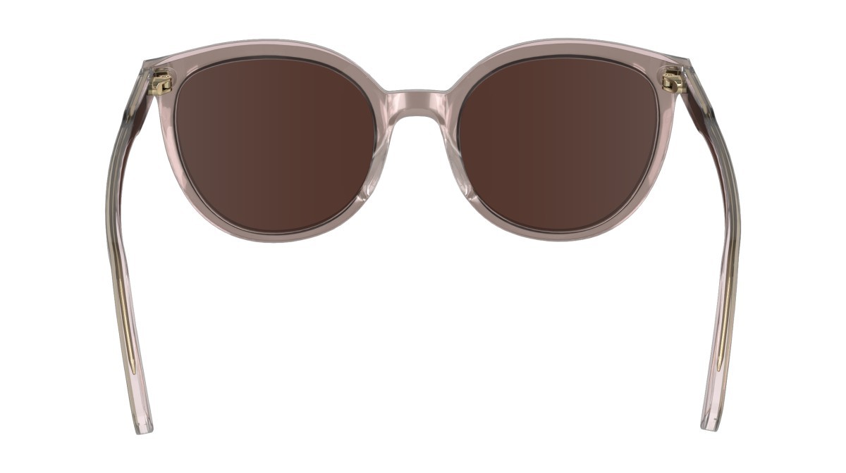 Sonnenbrillen Longchamp LO739S (511) farbe mauve/rose form rund gläser solid brown