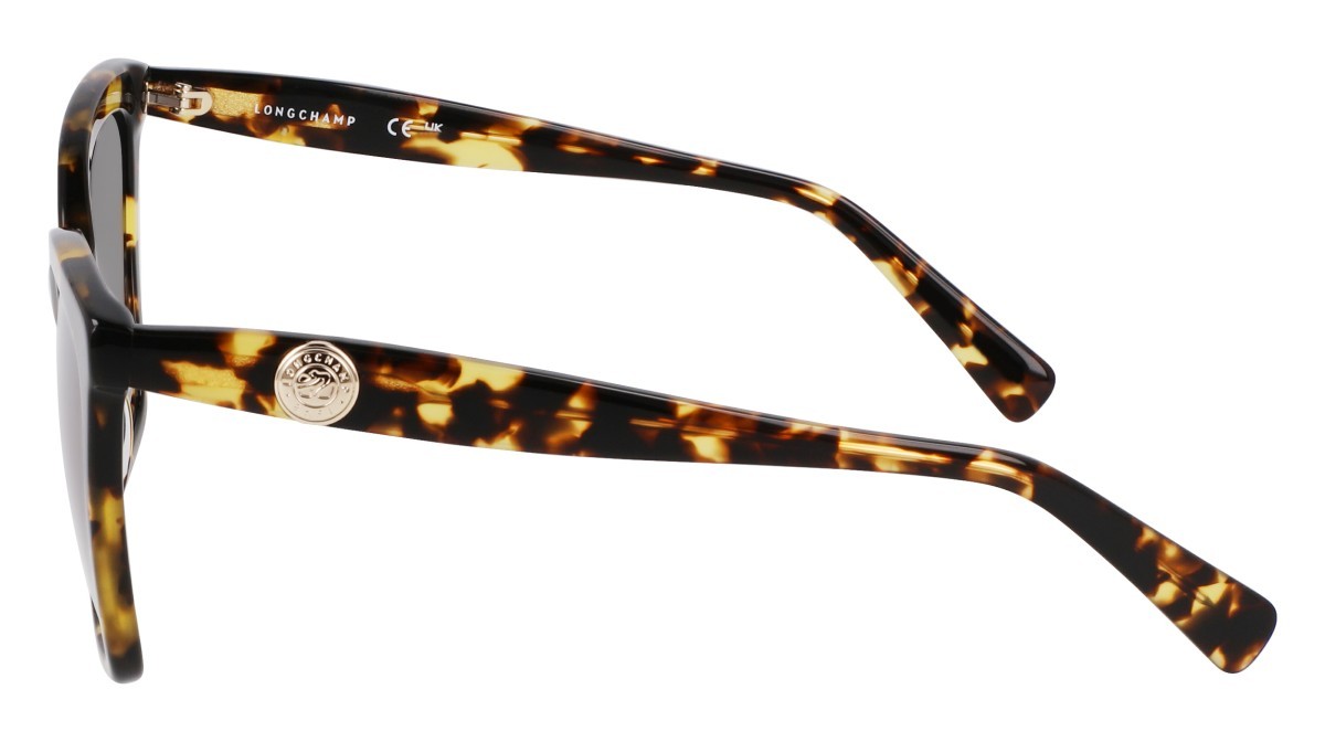 Occhiali da sole Longchamp LO742S N (255) colore tokyo havana forma cat eye 