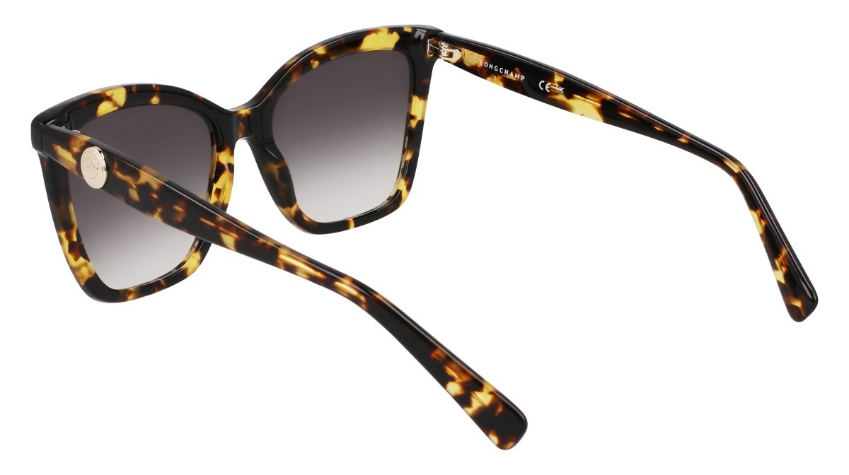 Occhiali da sole Longchamp LO742S N (255) colore tokyo havana forma cat eye 