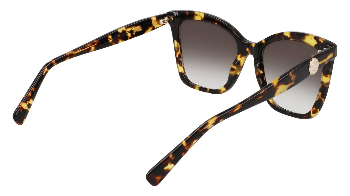 Occhiali da sole Longchamp LO742S N (255) colore tokyo havana forma cat eye 