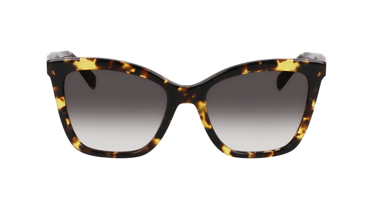 Occhiali da sole Longchamp LO742S N (255) colore tokyo havana forma cat eye 