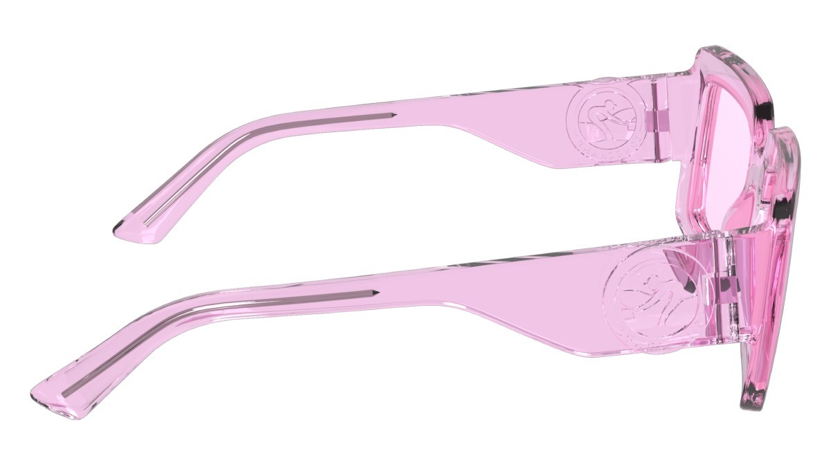 Sonnenbrillen Longchamp LO743S (650) farbe pink form rechteckig gläser solid rose