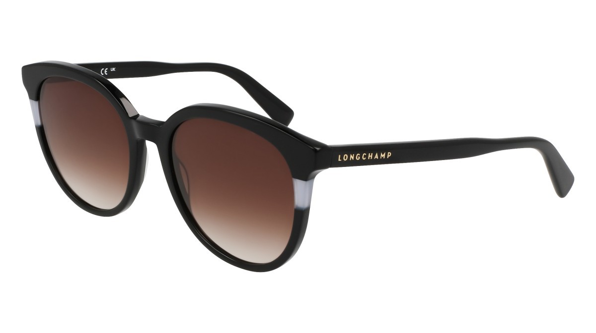 Occhiali da sole Longchamp LO752S N (001) colore black forma rotondo 