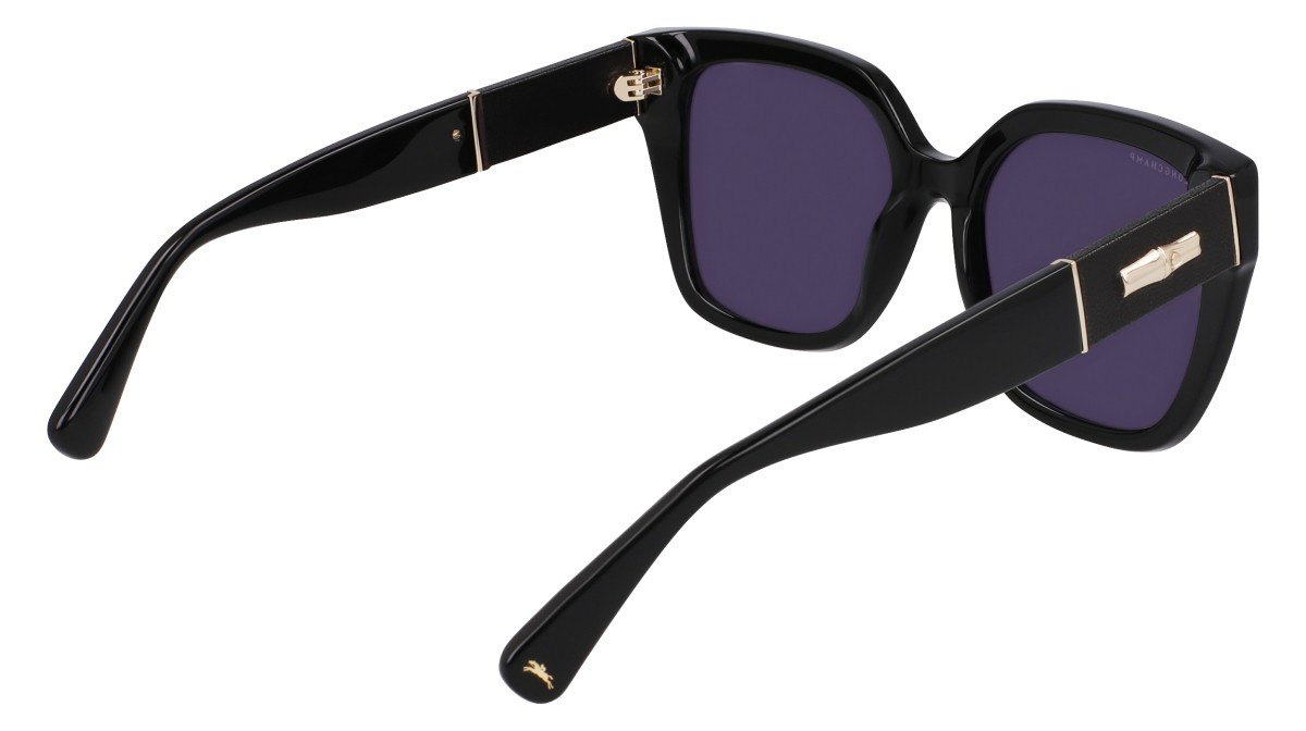Sonnenbrillen Longchamp LO754SL (001) farbe black form schmetterling gläser solid black
