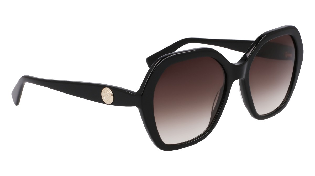 Occhiali da sole Longchamp LO759S N (001) colore black forma rettangolare 