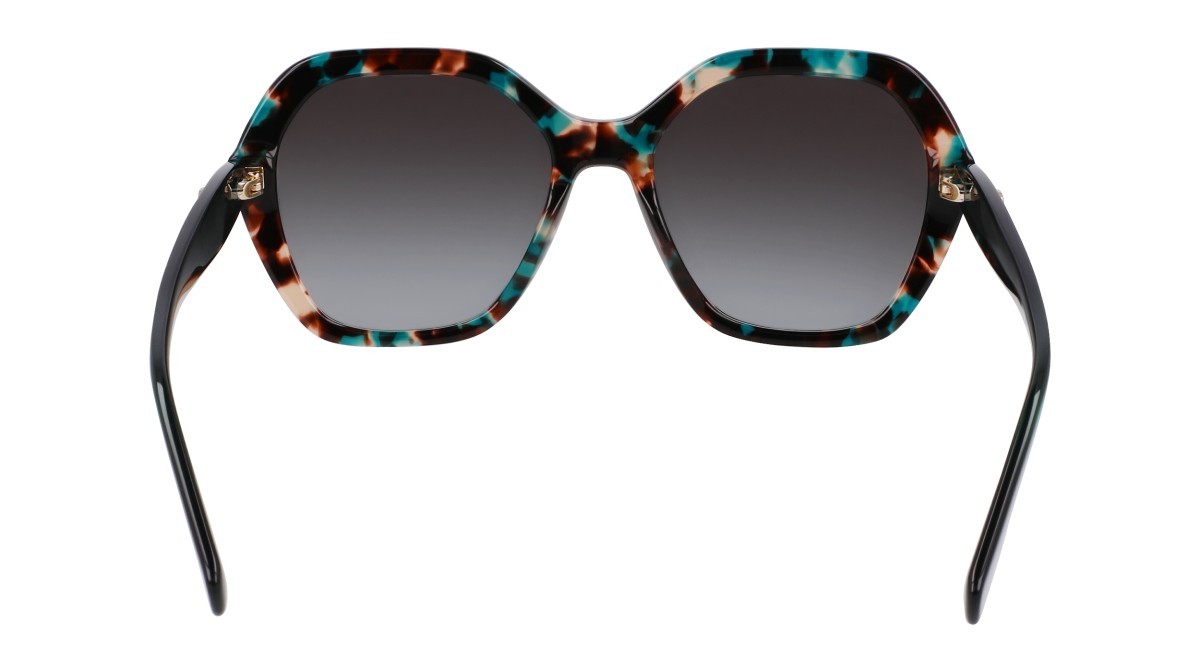 Occhiali da sole Longchamp LO759S N (309) colore green havana/green forma rettangolare 