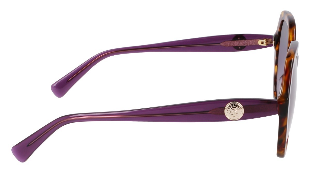Occhiali da sole Longchamp LO759S N (502) colore purple havana/purple forma rettangolare 