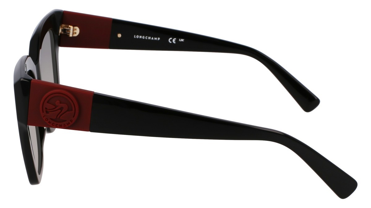 Occhiali da sole Longchamp LO762S N (001) colore black forma rettangolare 